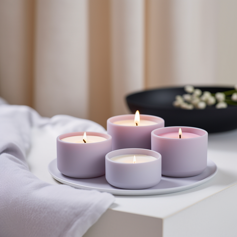 Candles for a Spa Night at Home